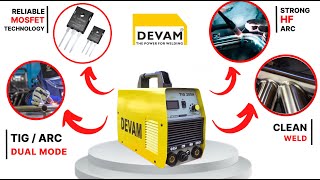 DEVAM TIG 200 Machine Features | Tig (Argon) Welding Machine | Everything About TIG Welding