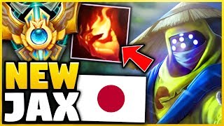 THIS 90% WINRATE JAX BUILD IS STOMPING CHALLENGER! (NEW OP STRATEGY) - League of Legends