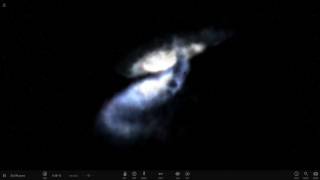 Galaxy collision - Universe Sandbox ²