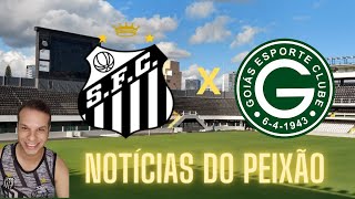 ESCALAÇÃO DO PEIXÃO, SANTOS X GOIÁS - CAMPEONATO BRASILEIRO SÉRIE B