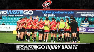 BioWave injury update with Simon Edwards