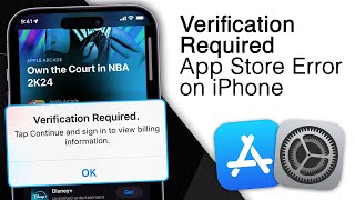 Fix Verification Required App Store Error On iPhone! [2024]