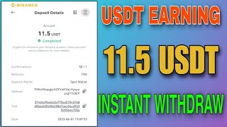 Earn Unlimited USDT Get Instant Withdraw | USDT Payment Proof | Make Money Online