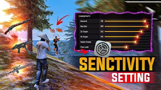 Free Fire Headshot Setting 2024 ⚡ Best Senctivity Settings ⚙️| Senctivity + Hud Settings Free Fire