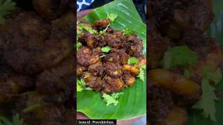 Prawn roast | இறால் வறுவல் recipe in Tamil| Eral varuval #prawnrecipe #prawnfry #prawn65 #prawnsfry