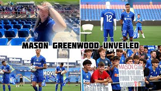 Mason Greenwood is officially unveiled by Getafe