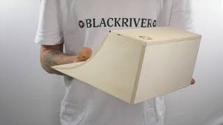 Blackriver Ramps Quarter Low - Fingerboard Ramp