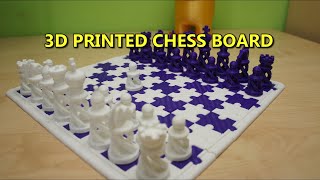 3D Printed Spiral Chess Set - Part 2 (The board!)