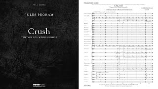 [Full Score] 1.Introduction-Obsessive Tendencies from CRUSH (Miami-Frost Wind Ensemble)–Jules Pegram