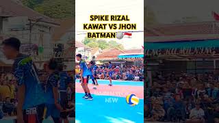 SPIKE KERAS RIZAL KAWAT VS JHON BETMEN #proliga2024 #volitarkam