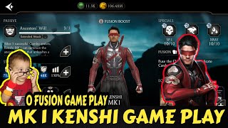 Mk1 Kenshi Game Play | All Moves | Mk Mobile