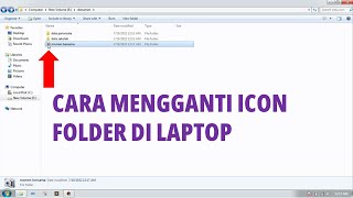 cara ganti icon folder di laptop