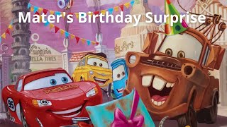 Disney Pixar Cars, Mater's Birthday Surprise (Disney Pixar Cars Storybook Read Aloud)