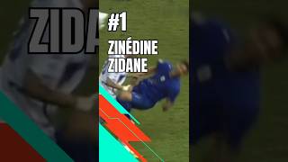 Top 5 best midfielders in history - #1 Zinédine Zidane | #football #viralshorts