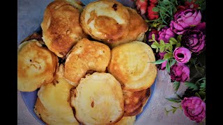 Вкуснейший десерт! Яблоки в кляре на сковороде! Apples in batter!🍎🍏🍎🍏🍎🍏🍎🍏🍎🍏🍎🍏