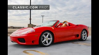 CLASSIC.COM Pro - 2001 Ferrari 360 - Walk around