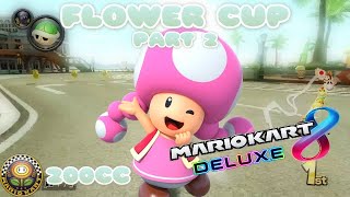 Mario Kart 8 Deluxe - Flower Cup (200cc) - Part 2