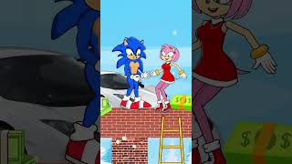 LOVE - Amy helps Sonic and the ending is happy #sonic #love