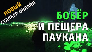 35. Бобёр и пещера Паукана. Новый Сталкер Онлайн, СПБ сервер.