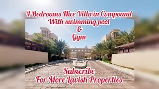 Luxurious 4Bedrooms Villa IN Family 👪 Compound 🌺🏘🏡💐🪷⚘️MBZ City #mbz #property #uae #abudhabi #rent #