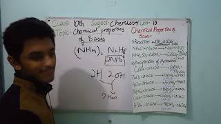 chemistry 10th unit 10 chemical properties of bases