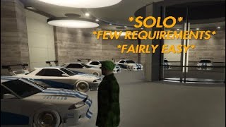 GTA 5 *SOLO* MONEY GLITCH/CAR DUPLICATION GLITCH