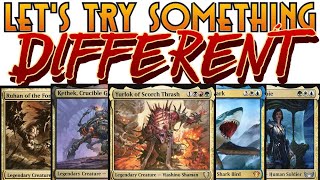 5 Different Directions To Go With 5 Commanders