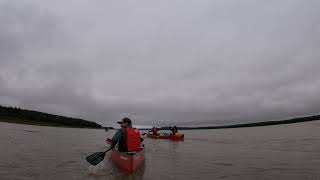 Mackenzie Rive Canoe Expedition-03; 263kms Fort Simpson to Wrigley; Day 3; August 17, 2019