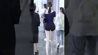 beautiful girl chinese street fashion  #shorts #trending #trendingshorts #shortvideo #beautiful