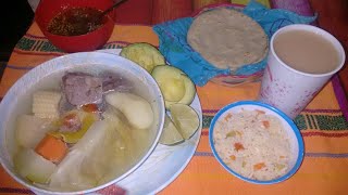 Caldo de Res. (Guatemala )