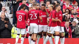 Man United Vs RC Lens highlights _ man united 3 - 1 RC Lens #sports tv @sportstv89995