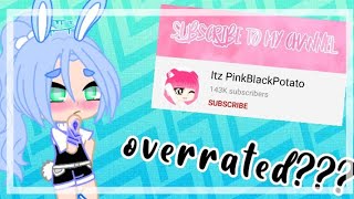 " itz pink black potato " is overrated!?!! ~gacha club~ *MY OPINION* (Sakura light YT)