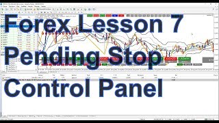 Alpc Forex Matrix - Lesson 7 - Time Close - Pen Stop ve Control Panel