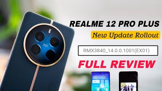 Realme 12Pro Plus New Update | New Notification panel ⚡ | Realme 12pro+ 14.0.1001 Update Full Review