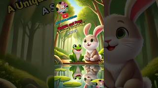 "Rabbit and Frog-AUnique Friendship"#RabbitAndFrog#ForestAdventure#shorts#shortanimal#viral#trending