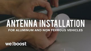 Antenna Installation For Aluminum or Non Ferrous Trucks And Cars | weBoost