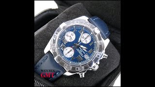 BREITLING CHRONO COCKPIT BLUE - WATCHESGMT