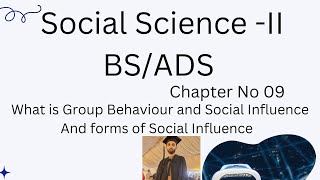 What is Group Behaviour  Chapter No 09