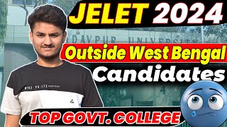 JELET Counselling 2024 for Outside West Bengal Candidates | Top Colleges for Domicile Candidates