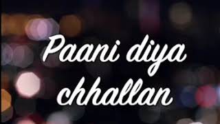 Paani diya challan song cover by sahil khan