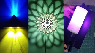 3 Ideas Wall Light from PVC Pipes  Simple and Easy