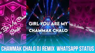 Chammak Chalo Dj remix📛⚠️ Whatsapp status || Dj Visual Graphics whatapp status😍 #shorts