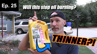 Thinner Oil vs. OIL CONSUMPTION | Oil Burning🔥Experiments | Episode 25