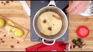 Jus de pomme chaud selon Pépites de Noisette  - Cœur de Pom' - tuto recette cocktail