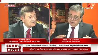 Demokrat Parti Sivas İl Başkanı Numan Akay'ın STSO seçimleri ile ilgili soruya verdiği cevap