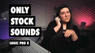 ONLY STOCK SOUNDS to make a beat | Beating BEAT BLOCK - [Logic Pro X]