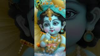 Happy Janmastami 🙏 🌼 #shorts #ytshorts #viral #shreekrishna  #janmashtami