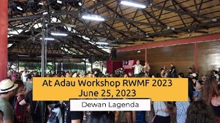 Fun Awesome Time with At Adau RWMF 2023 Workshop at Dewan Lagenda // RWMF 2023