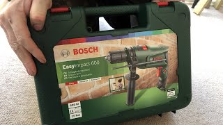 Bosch Electric Combi Drill Easy Impact 600w - Review