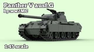 LEGO Panther V Ausf.G in 1:45